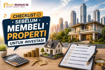 Checklist Sebelum Membeli Properti untuk Investasi