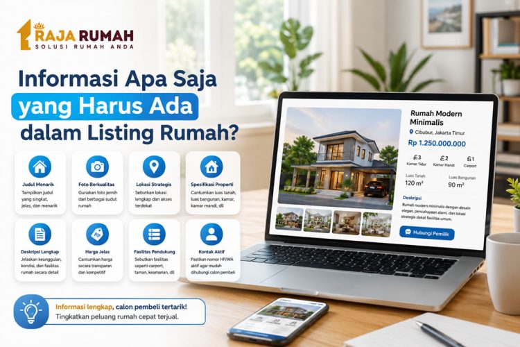 Informasi Penting dalam Listing Rumah yang Efektif