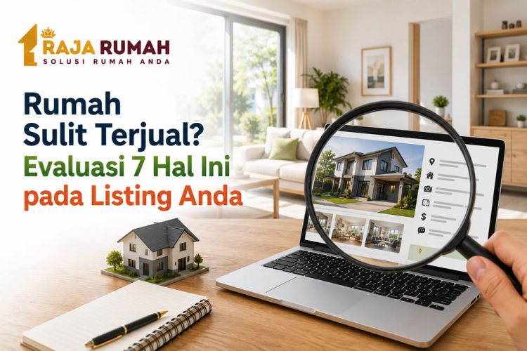 Rumah Sulit Terjual? Evaluasi Listing Anda