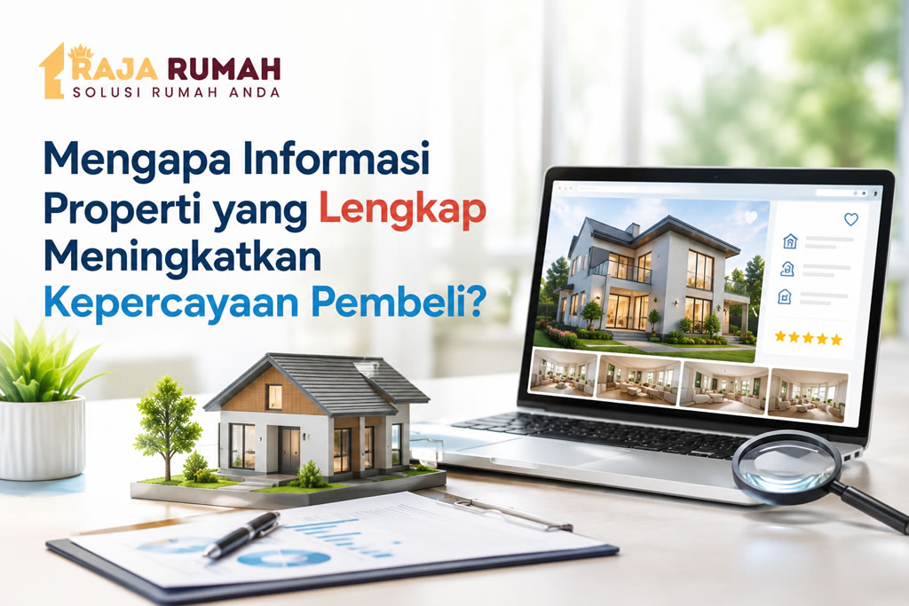 Informasi Properti Lengkap Tingkatkan Kepercayaan Pembeli