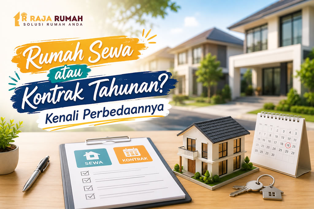 Rumah Sewa atau Kontrak Tahunan? Ini Bedanya